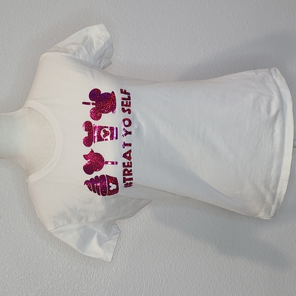 Tops - Handmade Disney treat yo' self tshirt medium